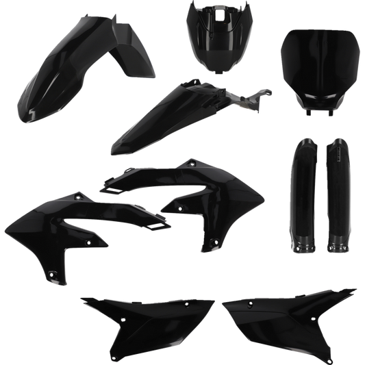 ACERBIS PLASTIC KIT- FULL YZ450F:23-23 (INCLUDES TANK COVER) BLACK 2979590001