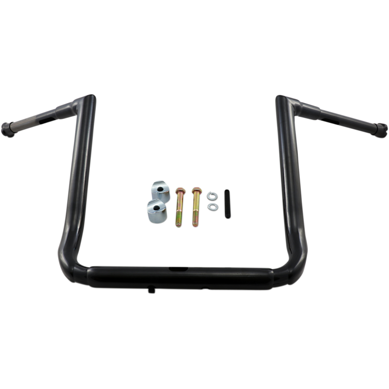 LA CHOPPERS GRANDE BAGGER TWIN PEAKS 16" BLACK LA-7364-16B