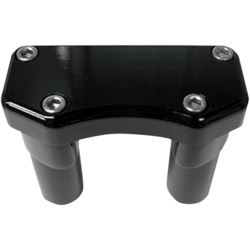 DRAG SPECIALTIES RISER BUFF W/CLAMP 3" BLK 0602-0587