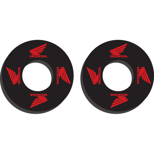 FACTORY EFFEX DONUTS GRIP HONDA BLK/RED 22-67300