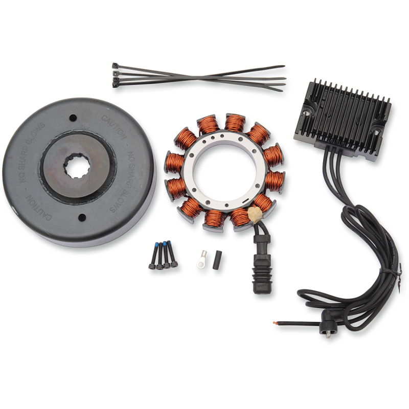 DRAG SPECIALTIES KIT CHARGING 32A BLK 32A-1B