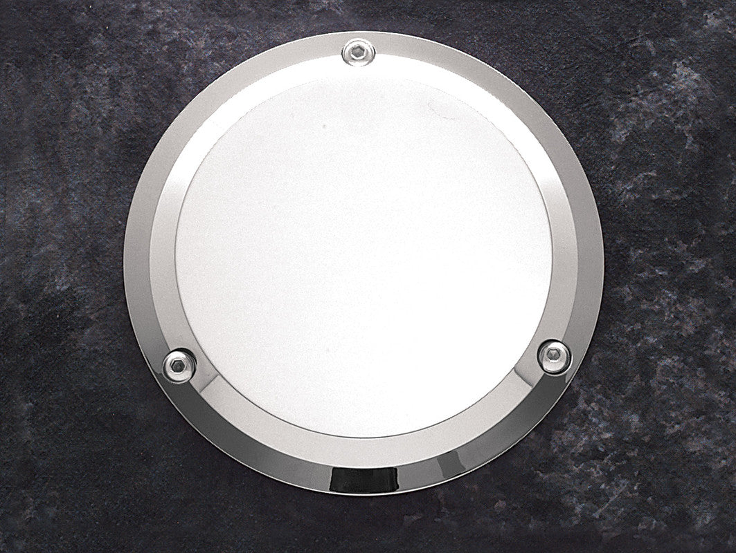 JOKER MACHINE 3 HOLE DERBY COVER SMOOTH CHROME 921017C