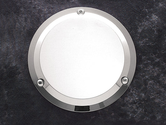 JOKER MACHINE 3 HOLE DERBY COVER SMOOTH CHROME 921017C