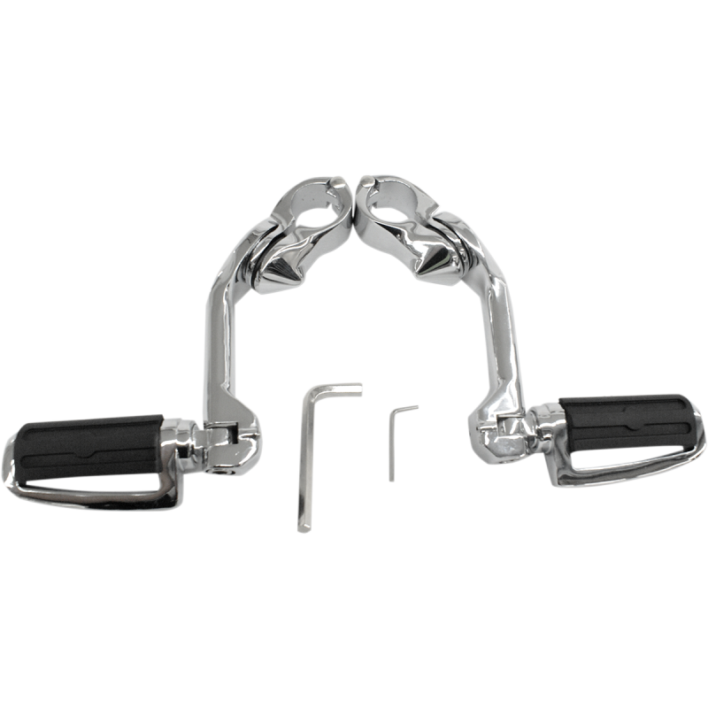 RIVCO PRODUCTS HIGHWAY PEGS MNT CHROME MV125