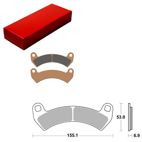 SBS ATV/UTV SINTER BRAKE PAD  6240954100