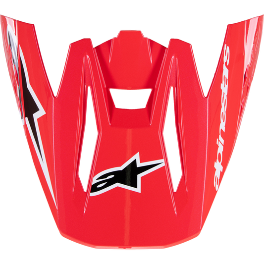 ALPINESTARS VISOR SM5 CORP RED 8986323-3010-OS