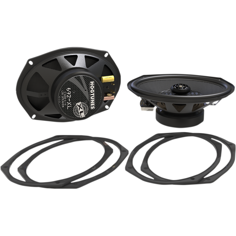 HOGTUNES XL SERIES 2 OHM 200 WATT 6"X9" LID SPEAKERS FOR 98-23 692-XL