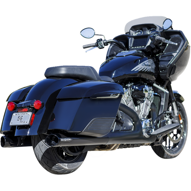 S&S CYCLE MUFFLER SLSH IND. 14+.BLK 550-1075