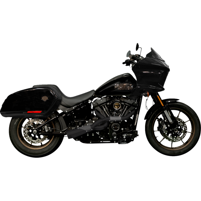 TRASK 2-INTO-1 BIG SEXY EXHAUST SYSTEM - BLACK TM-5130BK