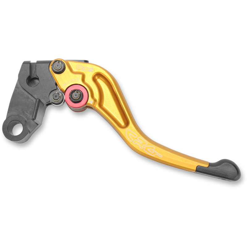 CRG CLUTCH LEVER RC2 SHORT GOLD 2AN-681-H-G