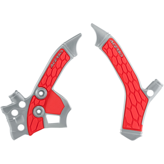 ACERBIS FRAME GRDS HON SIL/RED 2726851418