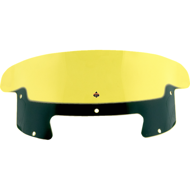 KLOCK WERKS WINDSHIELD FLARE INDIAN 8" YELLOW KWW-04-0620