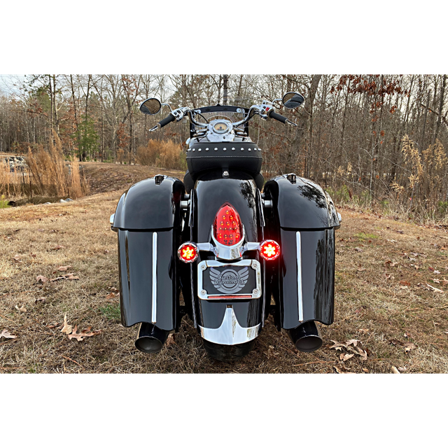 CUSTOM DYNAMICS LIGHT LED BLTRNG CHR/SMK PB-BR-RR-IND-CS