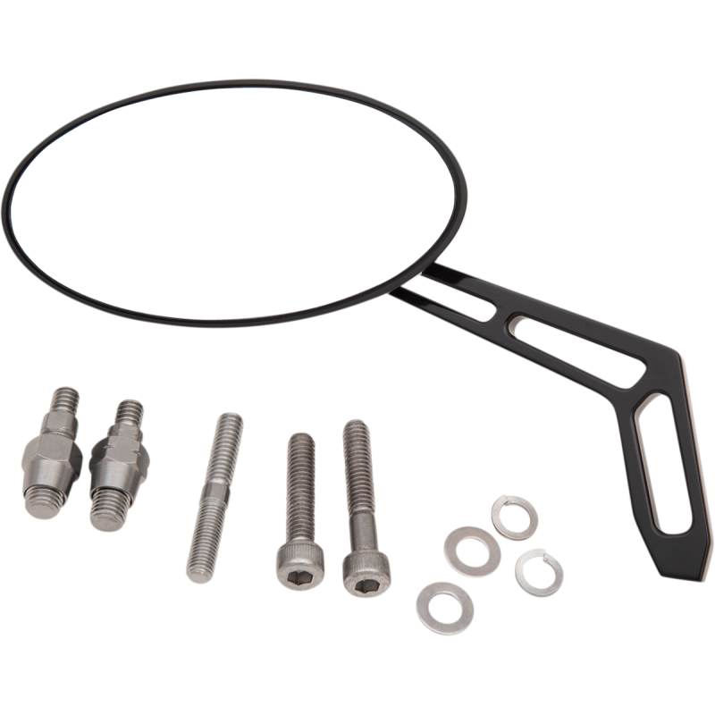 PRO-ONE PERF.MFG. MIRROR WW OV LEFT BLACK 102322AB