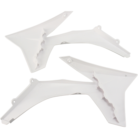 ACERBIS KTM MULTIFIT WHITE RADIATOR SHROUD 2205440002
