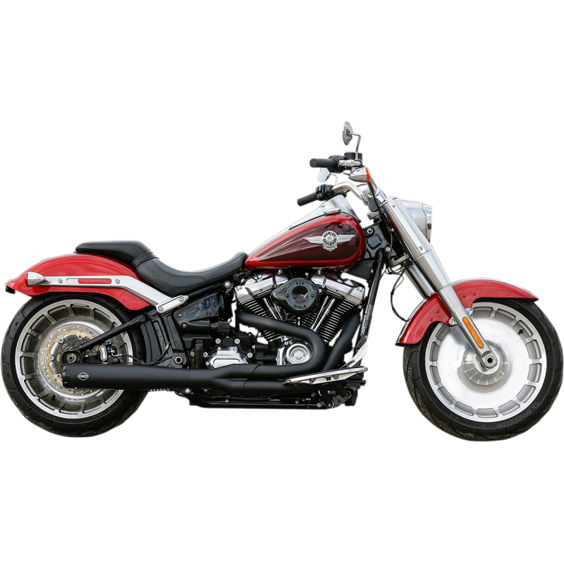 S&S CYCLE EXHAUST BLK 2-1 50ST M8ST 550-0846B