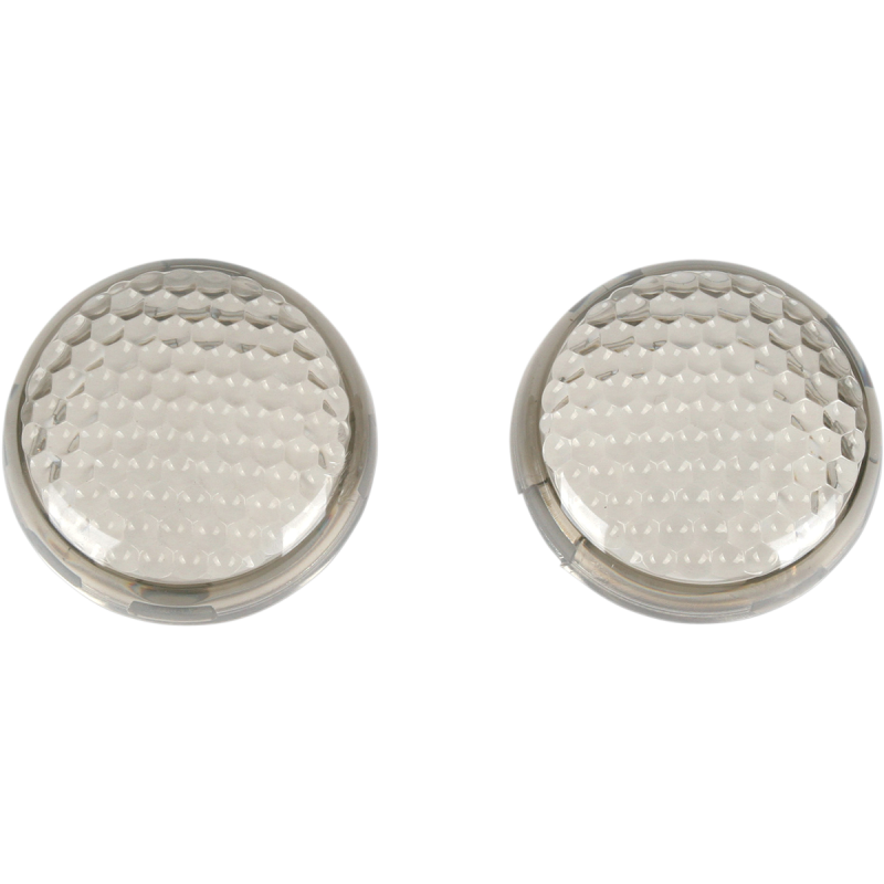 DRAG SPECIALTIES REPLC SMOKE LENS F/ DEUCE LIGHTS (PR) 2020-0283