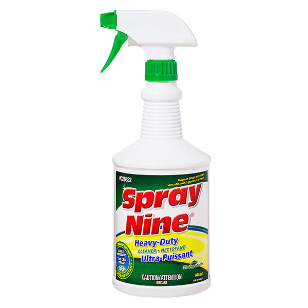 SPRAY NINE MULTI-PURPOSE CLEANER DEGREASER DISINFECTANT 946ML C26832