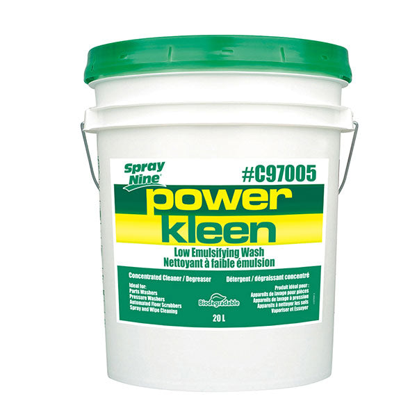 SPRAY NINE POWER KLEEN PARTS WASH CLEANER 20L C97005