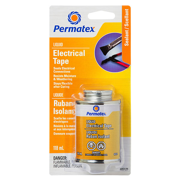 PERMATEX LIQUID ELECTRICAL TAPE 118ML 85121
