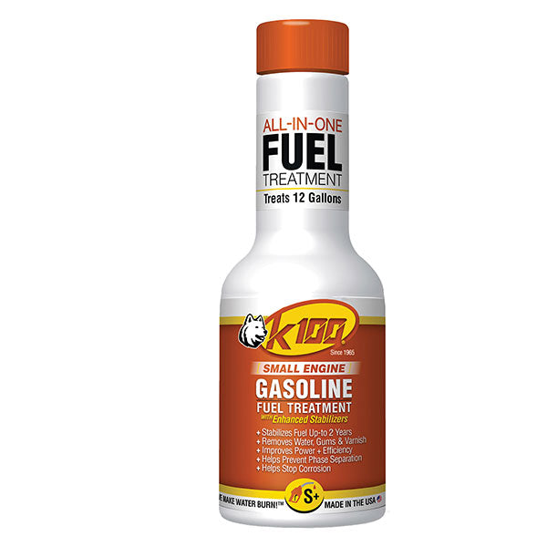 K100 GASOLINE SMALL ENGINE FUEL TREATMENT 8OZ K1008SCA-1