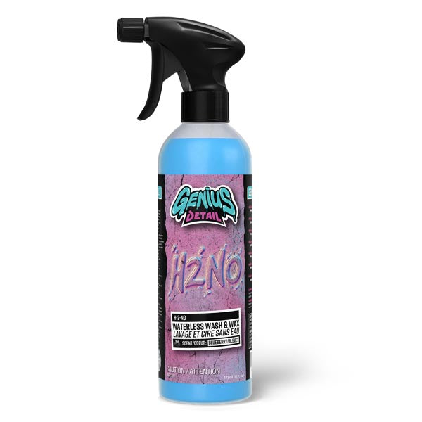 GENIUS DETAIL H-2-NO WATERLESS WASH & WAX 437ML GD-36500