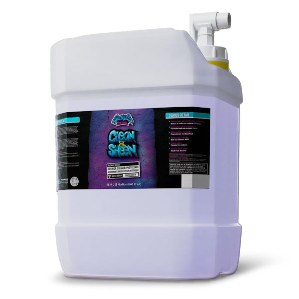 GENIUS DETAIL CLEAN & SHEEN INTERIOR CLEANER/PROTECTANT 20L GD-33505