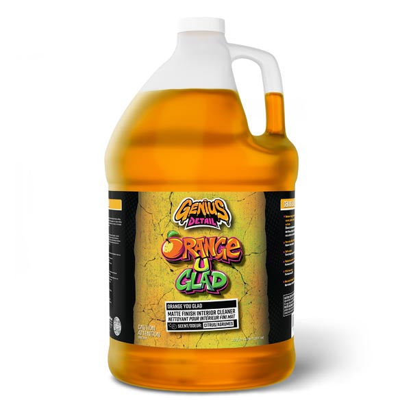 GENIUS DETAIL ORANGE U GLAD MATTE FINISH INTERIOR CLEANER 4L GD-39001