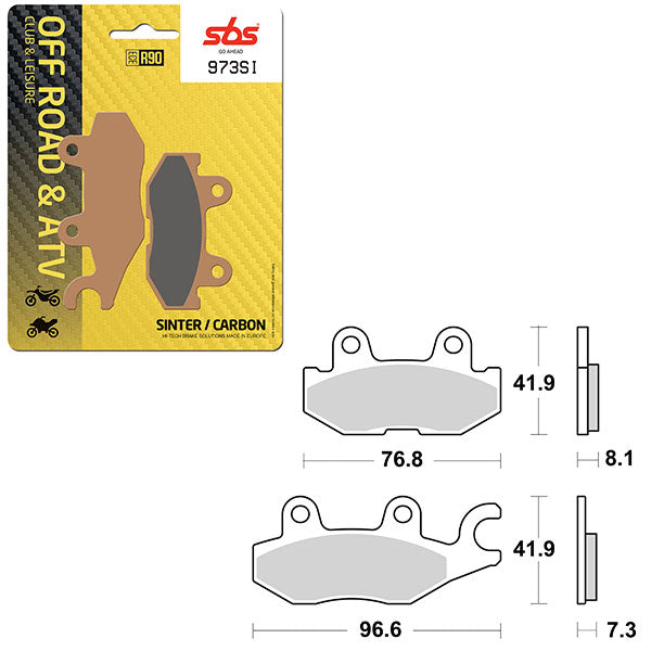 SBS ATV/UTV SINTER BRAKE PAD  6240973100