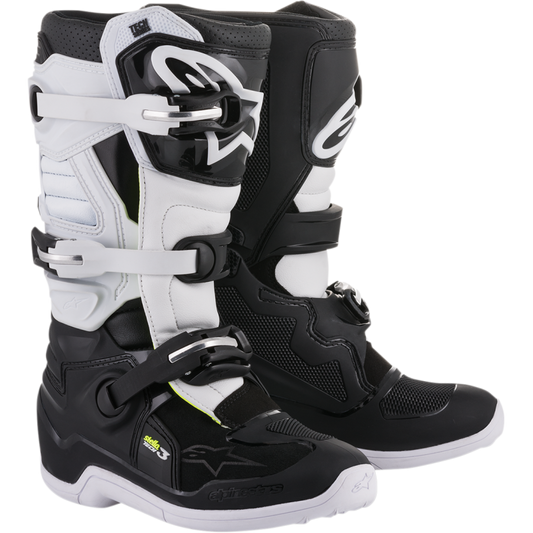 ALPINESTARS BOOT 4W TECH 3 BK/WT 8 2013218-12-8