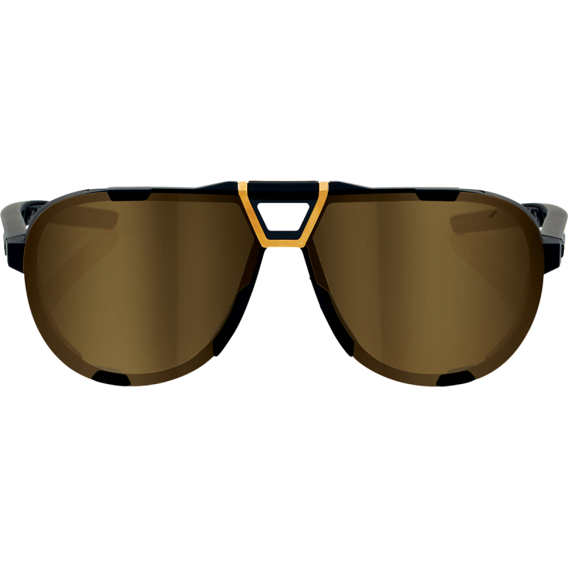 100% SUNGLASS WESTCRAFT BK/GD 61046-258-01