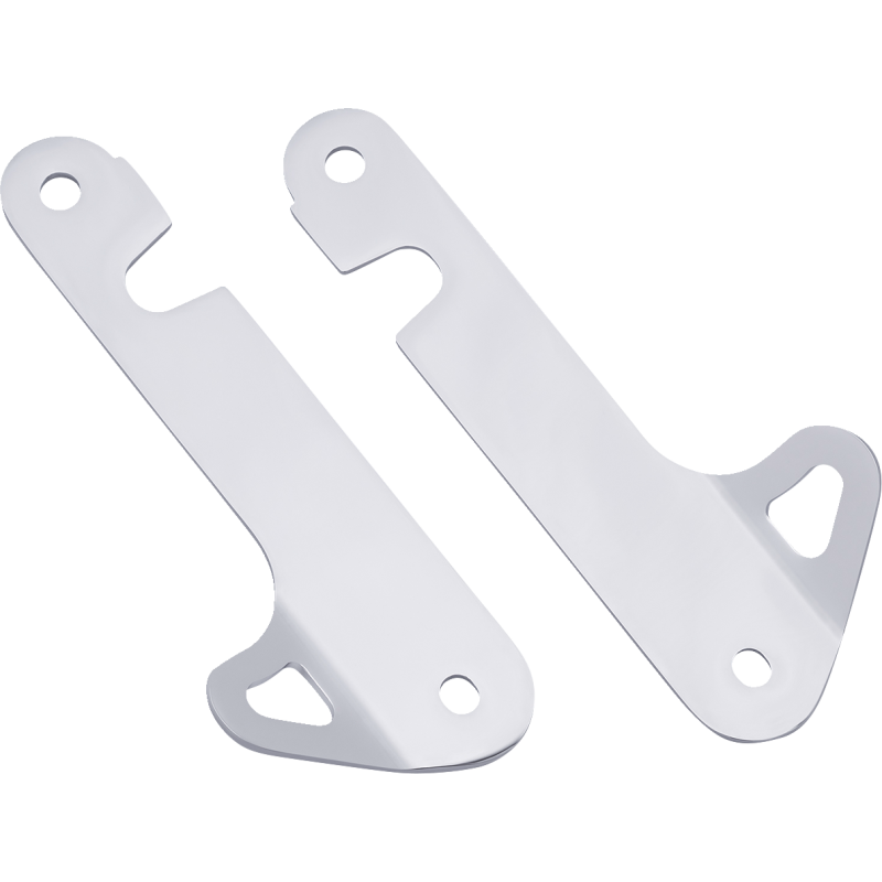 CIRO LLC TIE DOWN BRACKETS FOR BATWING FAIRINGS, CHROME 66000