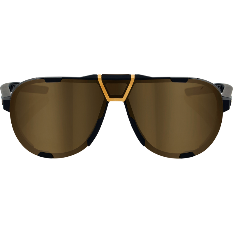 100% SUNGLASS WESTCRAFT BK/GD 61046-258-01