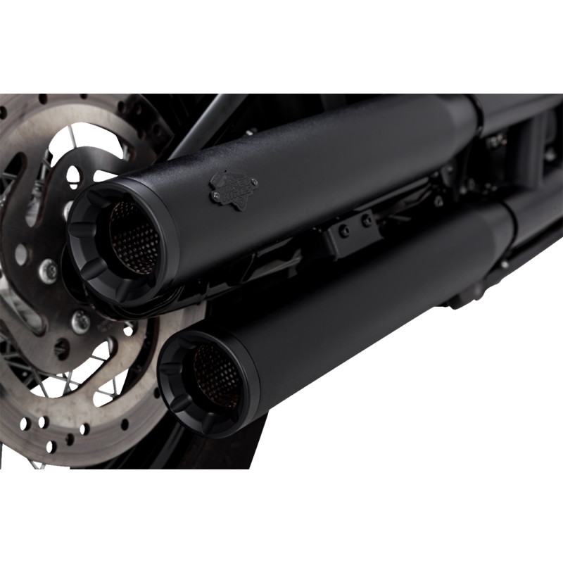 VANCE & HINES 18-UP ST MUFFLERS BLK ELIM 300 PCX 46312
