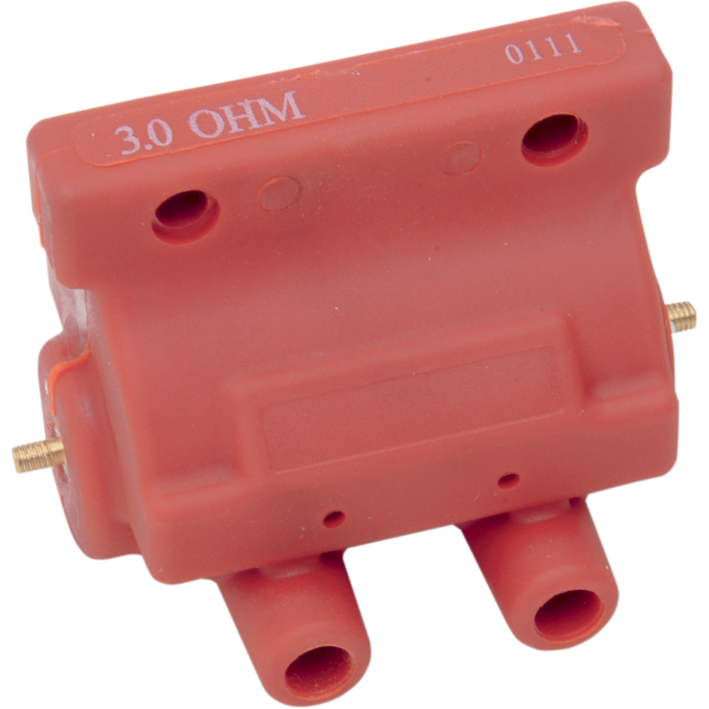DRAG SPECIALTIES 12 VOLT 3 OHM ELEC/DUAL COIL RED 2102-0217