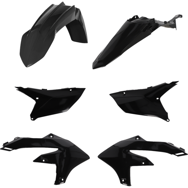 ACERBIS PLASTIC KIT- WR450F:24 BLACK 2985970001