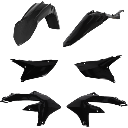 ACERBIS PLASTIC KIT- WR450F:24 BLACK 2985970001