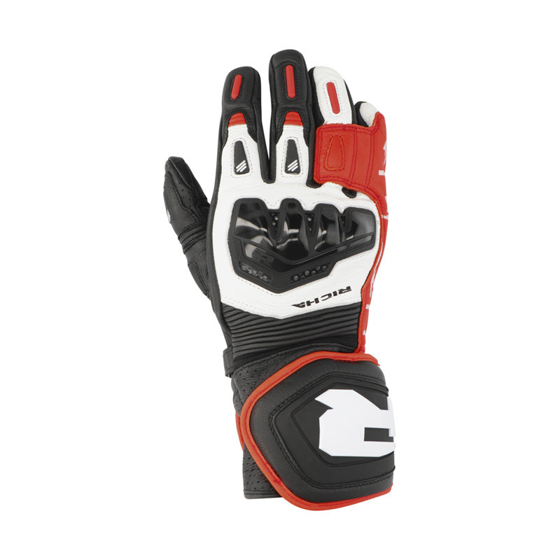 RICHA STRADALE GLOVES RED/WHITE L 1105100085-320RL000