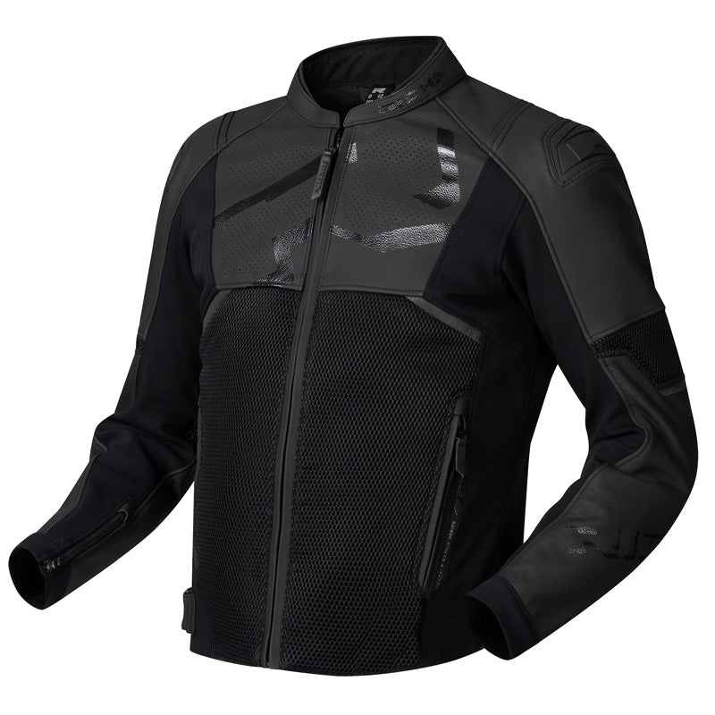 RICHA STRADALE EVO LEATHER JACKET BLACK 54 1101100035-110R5400