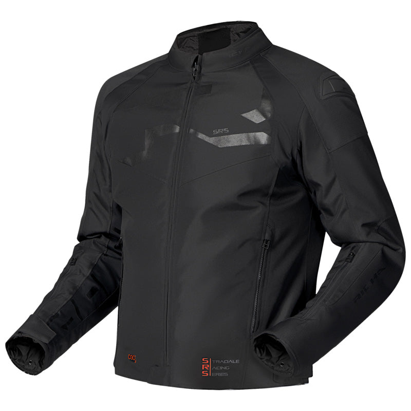 RICHA STRADALE TEX WP JACKET BLACK/FLUO YELLOW L 1102100072-141RL000