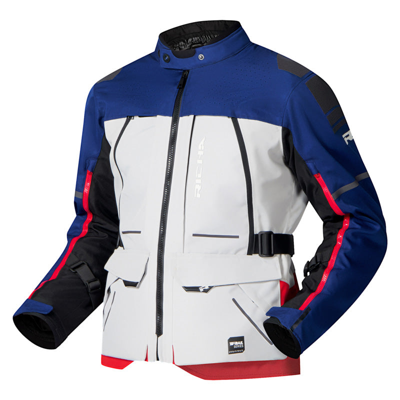 RICHA INFINITY 3 ADVENTURE JACKET WOMEN BLUE/RED L 1102200053-530RL000