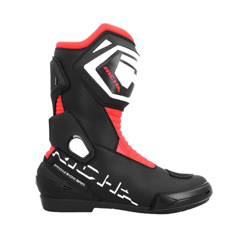 RICHA SPEEDMASTER BOOTS BLACK/RED 44 1704100001-300F4400