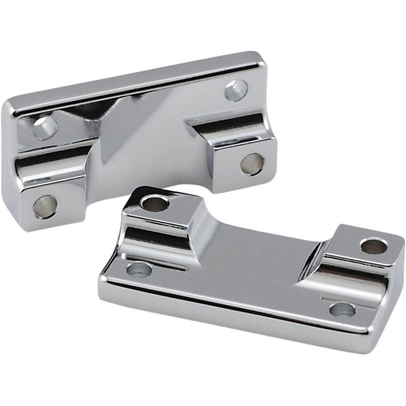 DRAG SPECIALTIES 80-93 FLHT FENDER ADAPTERS CHROME (PR) DS-222128