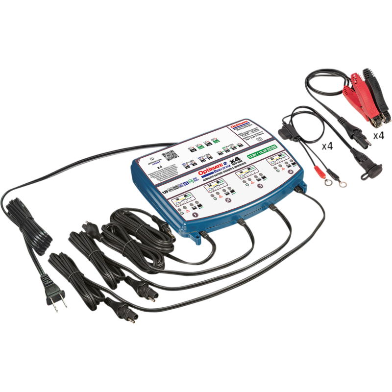 TECMATE OPTIMATE 2 DUO X4 BANK TM-575