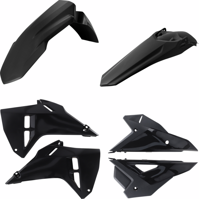 ACERBIS PLASTIC KIT- CRF250R/RX, CRF450R/RX:25 BLACK 2985990001