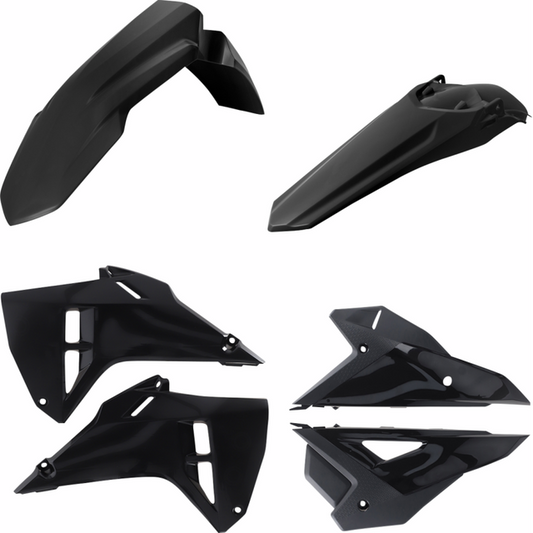 ACERBIS PLASTIC KIT- CRF250R/RX, CRF450R/RX:25 BLACK 2985990001