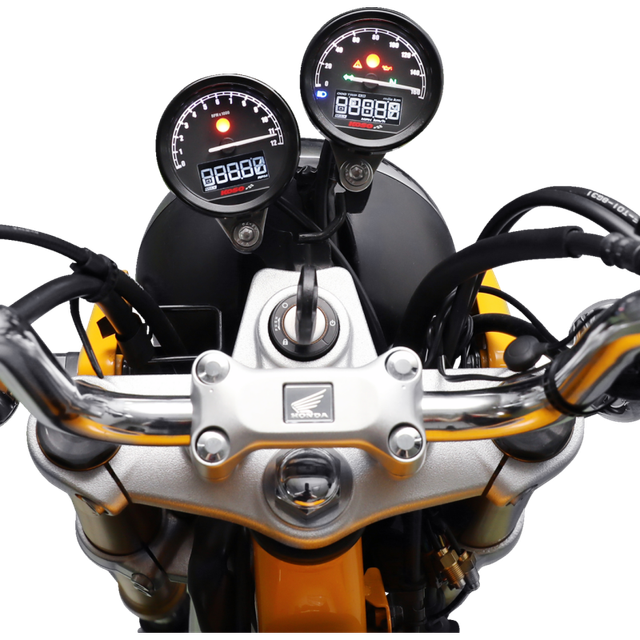 KOSO NORTH AMERICA TNT-05S SPEEDOMETER BLACK BLACK BA085001