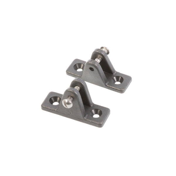 SEADOG DECK HINGE BLK ANGLE (PR) 273230-1