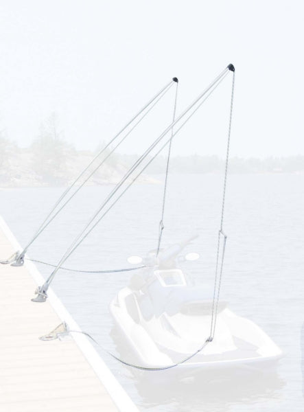 DOCKEDGE MOORING WHIP, 12IN, 4000LB CAP. DE3120F
