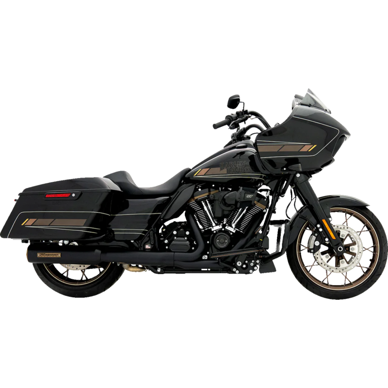 RINEHART RACING MUFFLERS HP45 BLK/GLD FL 17- 500-1101